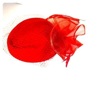 Gorgeous Red church hat